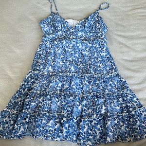 Blue daisy dress